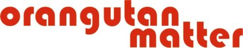 orangutan matter inc orange text